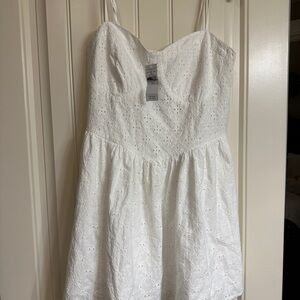 White Eyelet Sundress